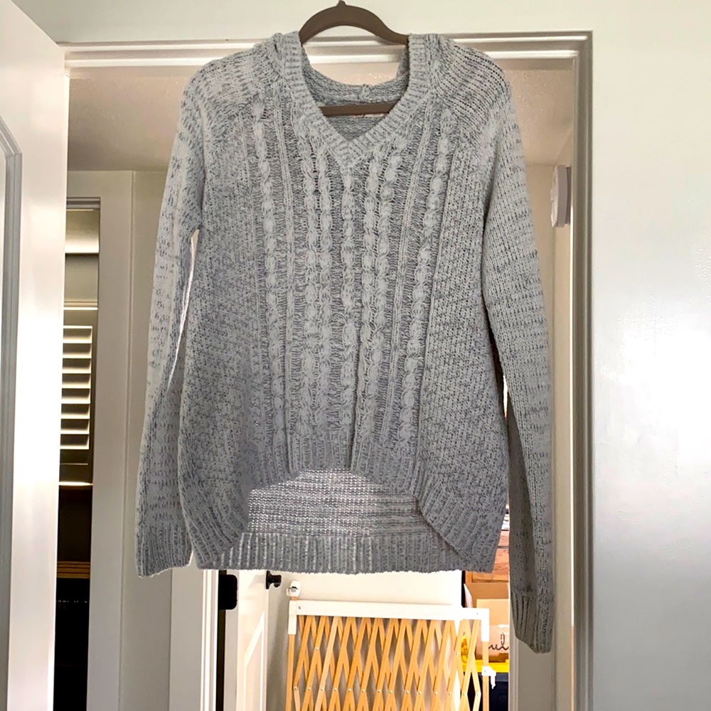 Sweater with hood. Never worn